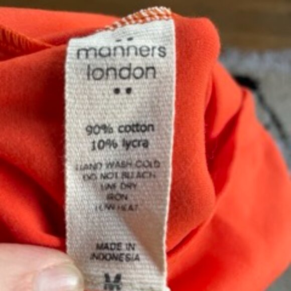 Leki full length long-sleeved top in Flame - size M - Picture 6 of 6